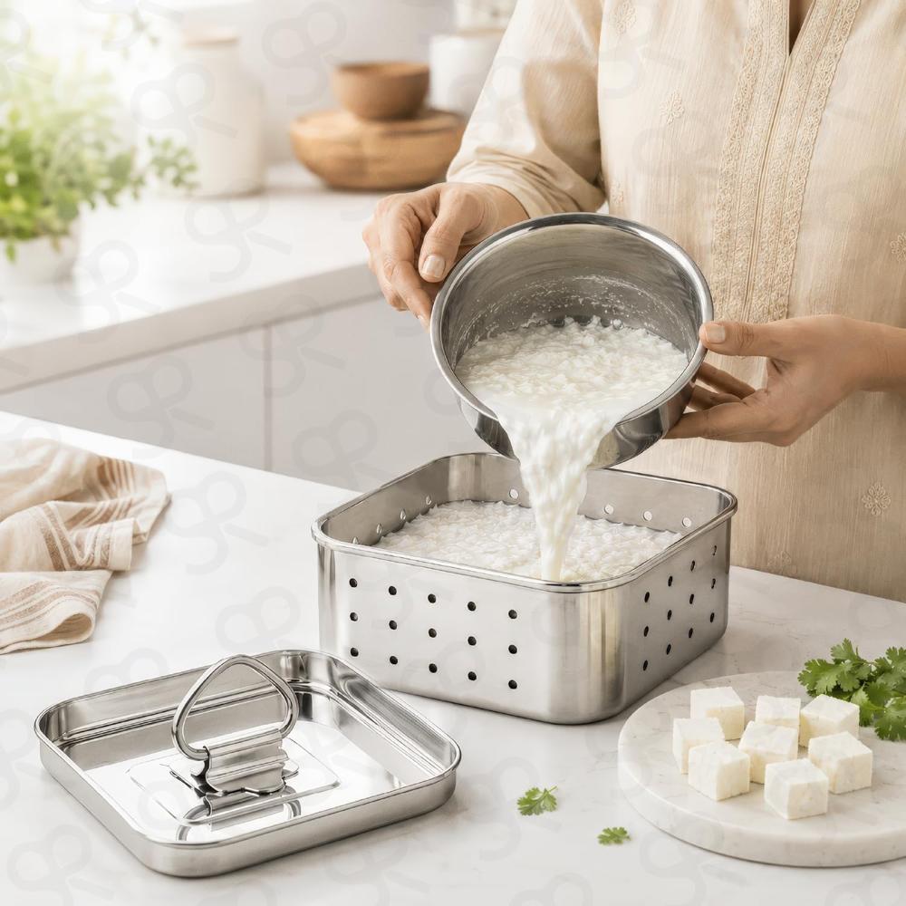 Stainless Steel Square Paneer Maker