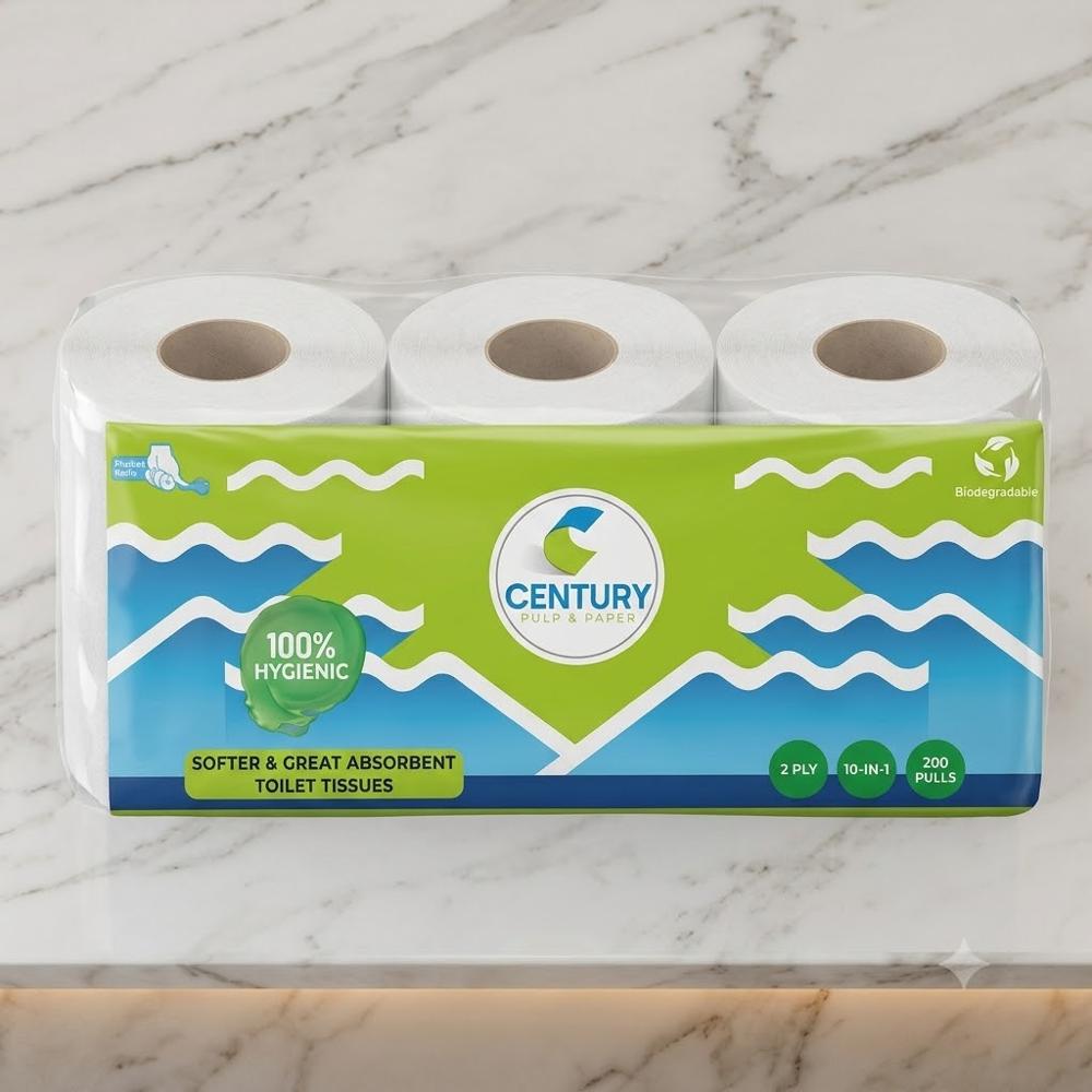 Toilet Tissue 10 In 1 (2 Ply) Single Pack - Application: Home