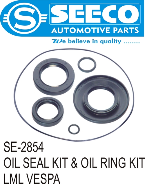 OIL SEALS & O RING KIT - Rubber, 1-2000 Millimeter Size | Patented Wave Seal Lip Design, Retains Lubricants, Excludes Contaminants