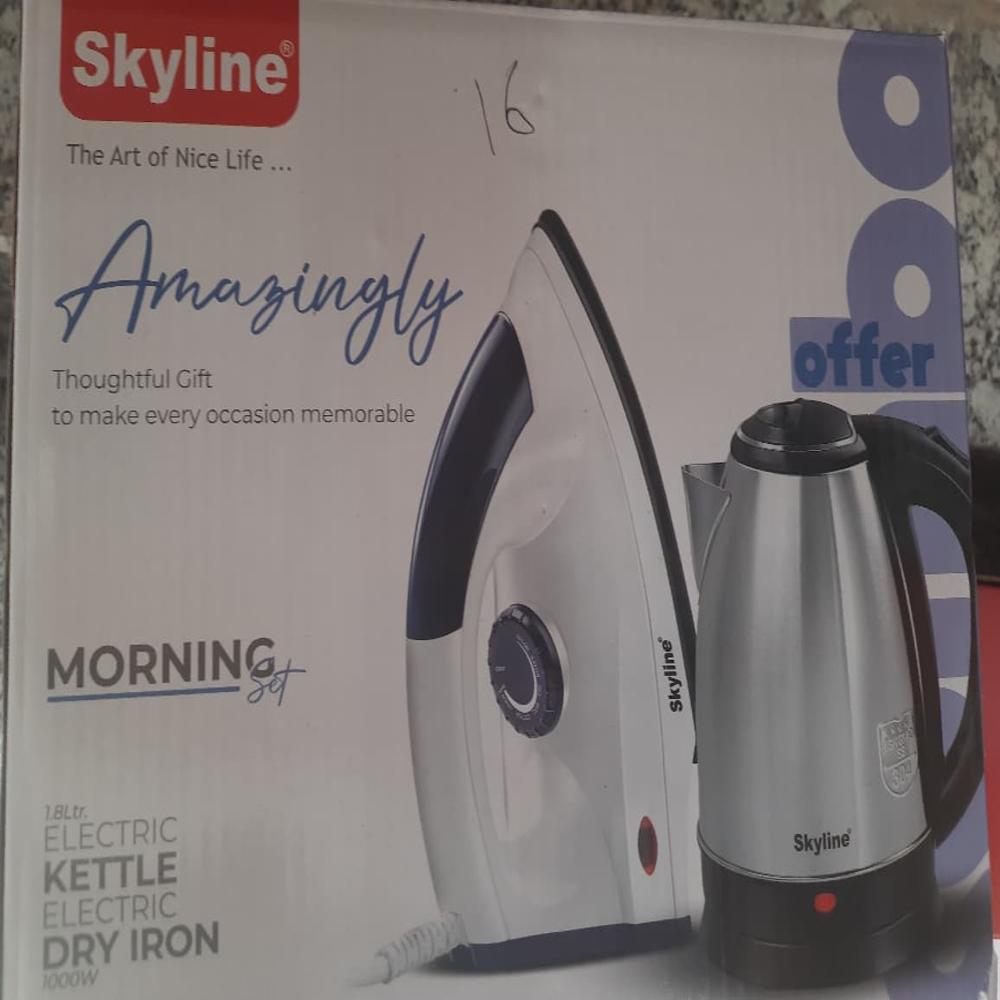 Kettle Set with Iron