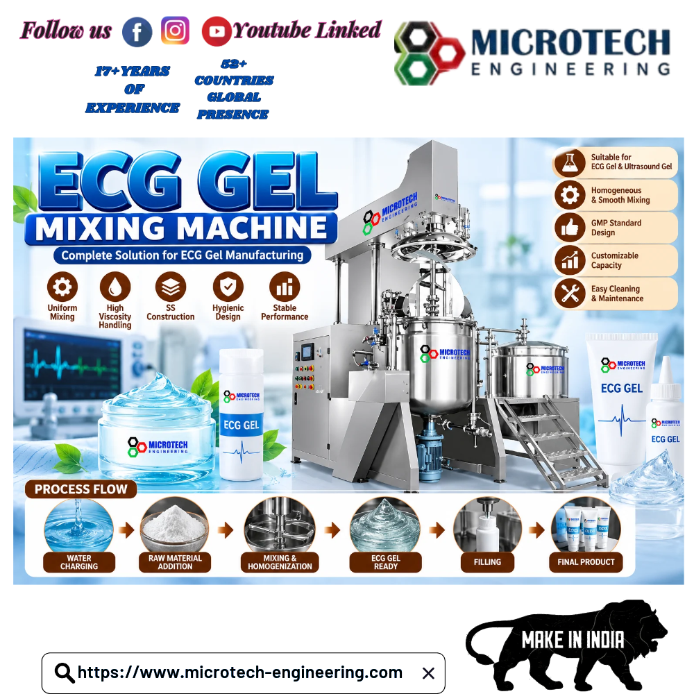 Ecg Gel Mixing Machine