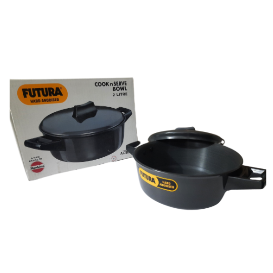 Cook-N-Serve Bowl 2 Litre - Color: Black