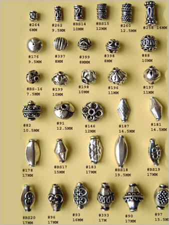 बाली सिल्वर कॉपर बीड्स