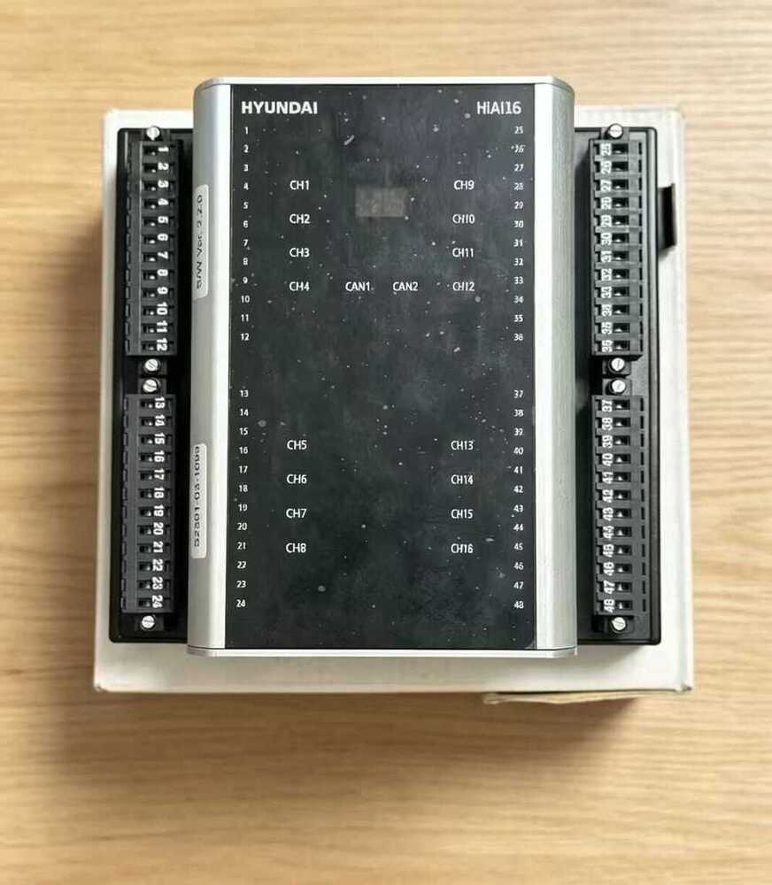 Hyundai NET-AI16 16-Channel Analog Input Module for Industrial Automation Control Systems