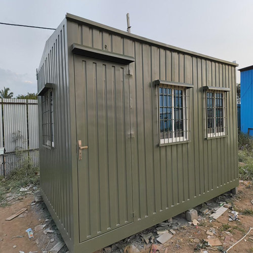 15x10 Feet MS Fabricated Portable Site Office Cabin