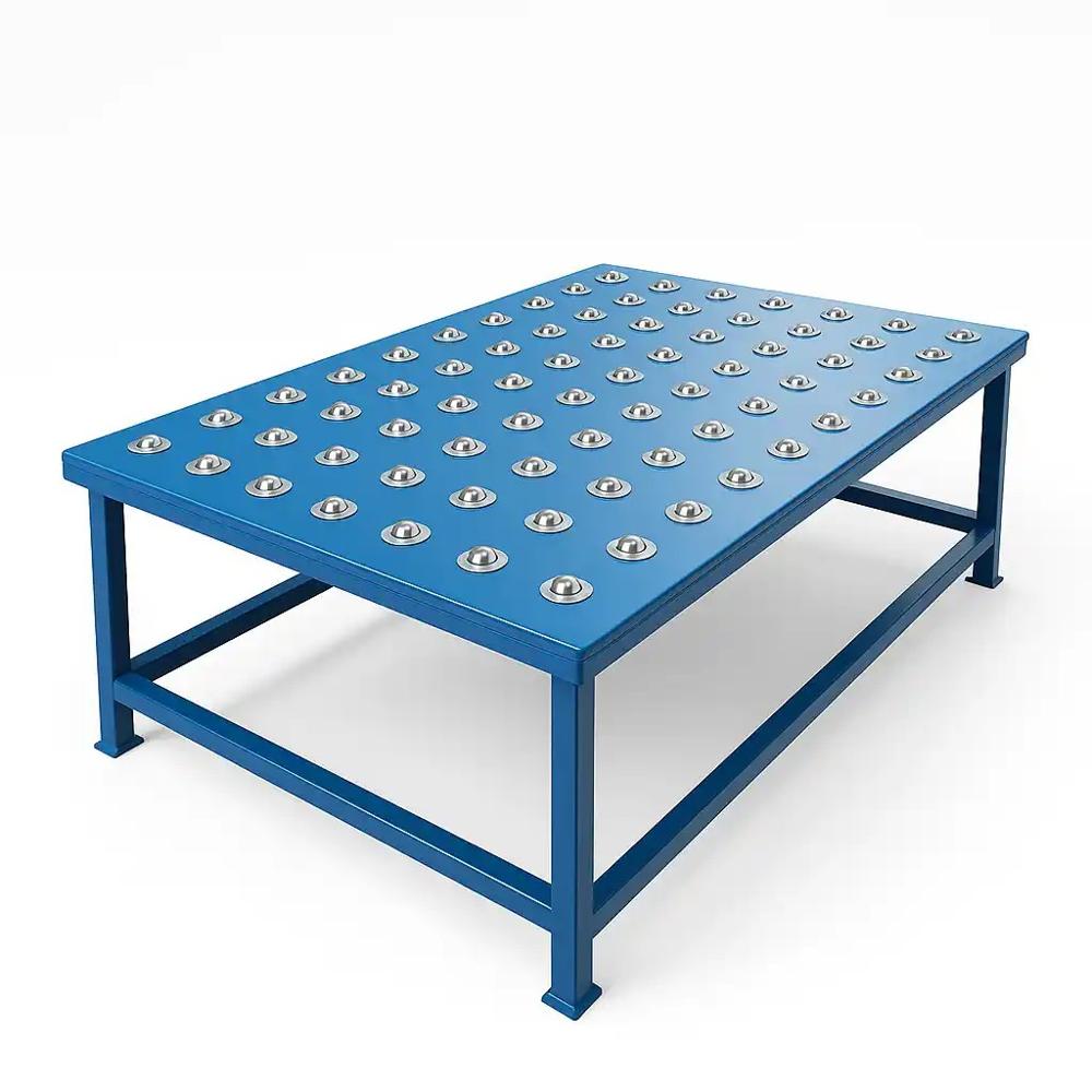 Industrial Ball Transfer Table - Handle Type: Optional Push Handle