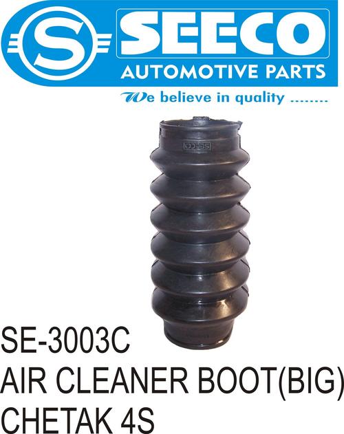 Air Cleaner Boot - Natural Rubber, 25-90 Shore A Hardness, 2-8 mm Tolerance, 34-80 Grams | Sturdy Design, High Strength