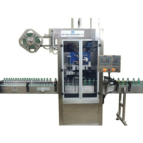 Auto Shrink Sleeve Applicator Cap Machine