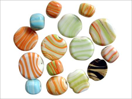 कैंडी ग्लास मिश्रित बीड्स