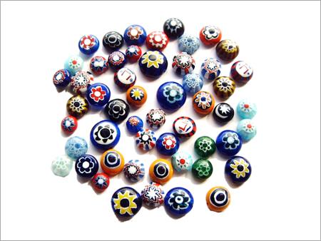 शेवरॉन ग्लास मिक्स्ड बीड्स