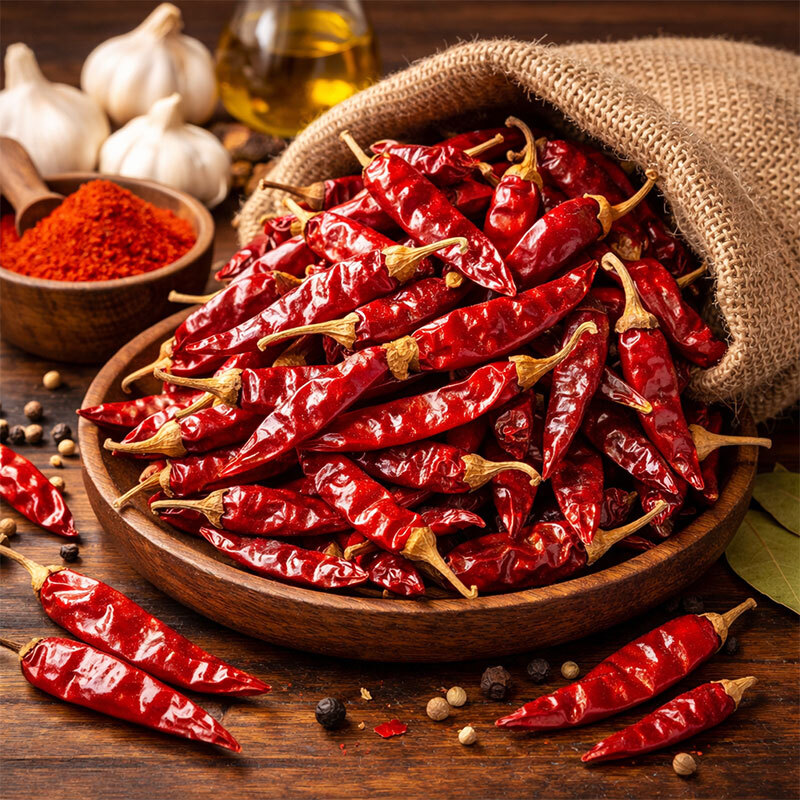 DRY CHILLI FROM GUNTUR
