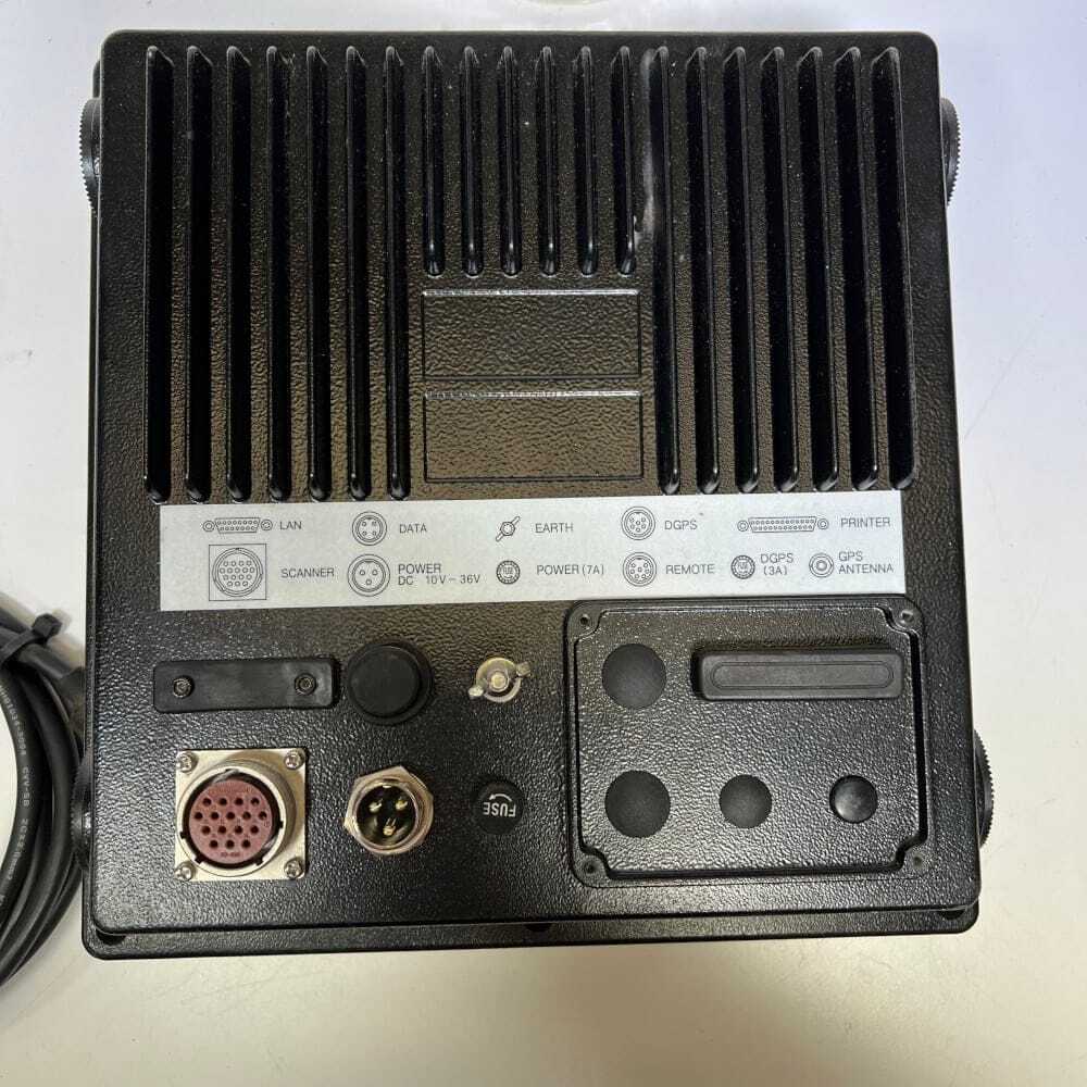 Marine Gps Dgps Navigator Rear Interface Housing Unit - Material: High-Grade Die-Cast Aluminum Alloy With Marine-Grade Black Coating