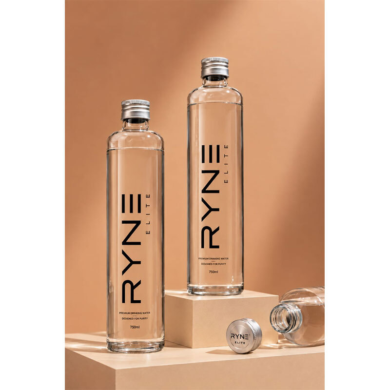 Premium Glass Bottled Water