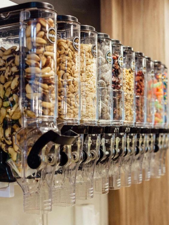 Wall Mounted Cereal Dispenser