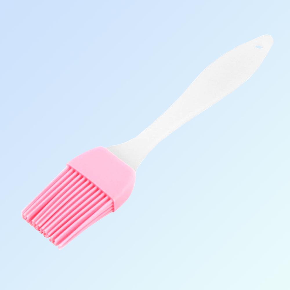 Oil Brush For Cooking Food Grade Silicone Basting Brush For Baking Grilling & Kitchen Use - Color: Random