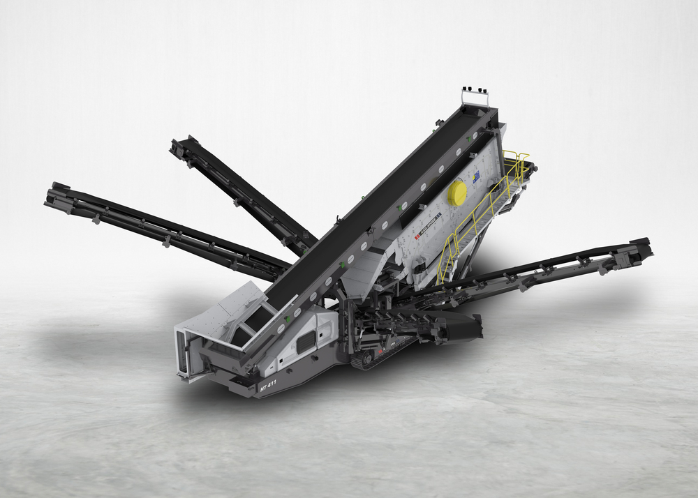 HT411 Track Mounted Screen