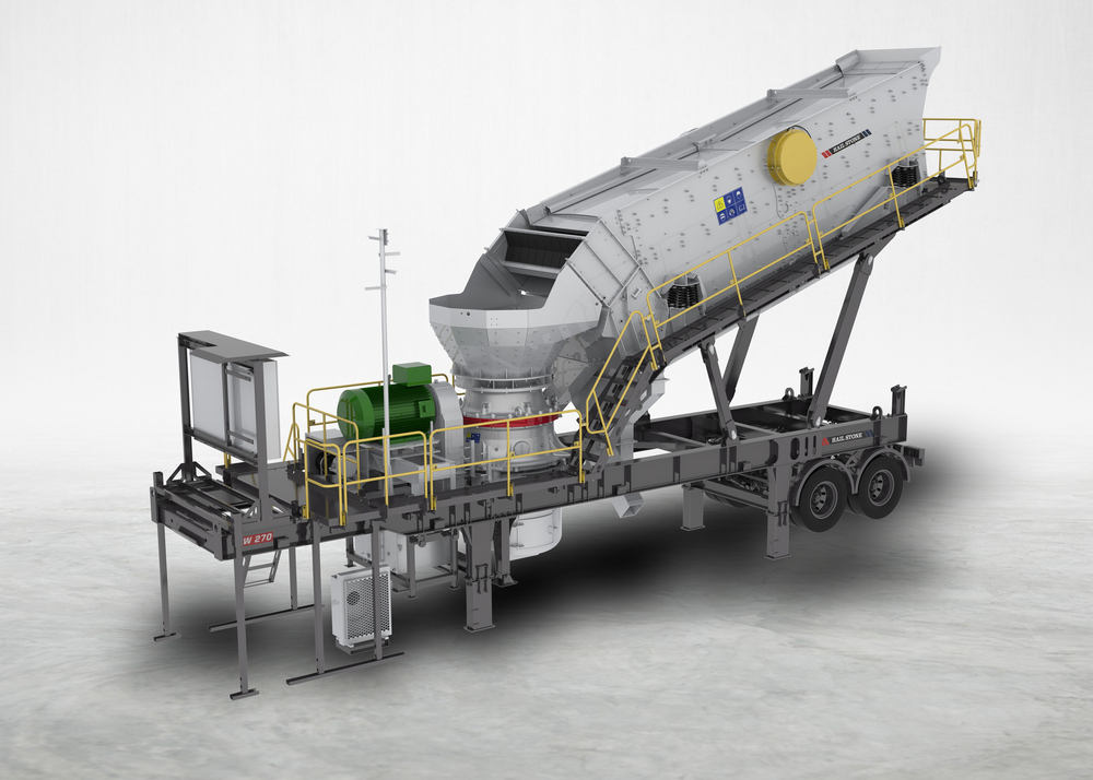 Wheel Mounted Cone Crusher