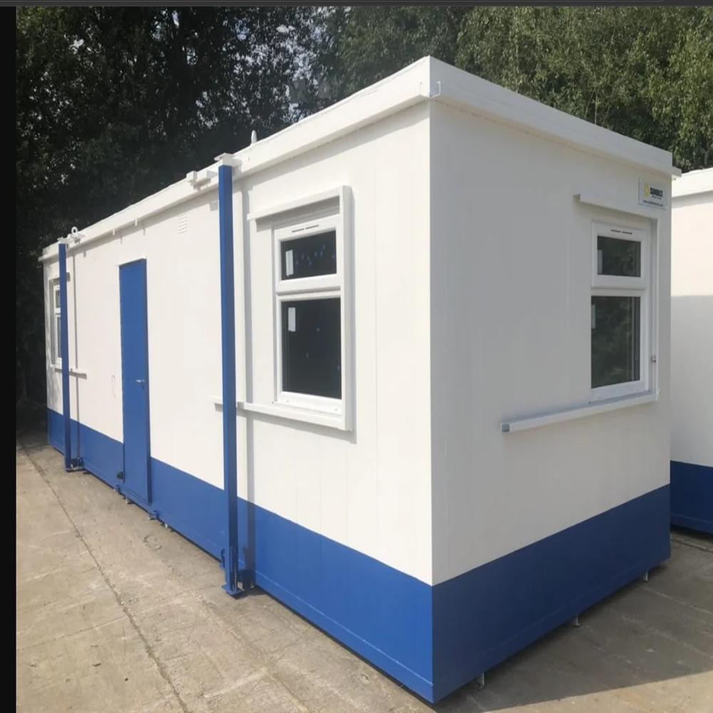 Portable Office Cabin - Color: Gray