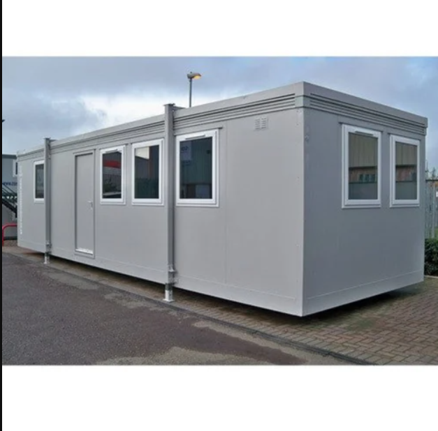 Portable Office Cabin - Color: Gray
