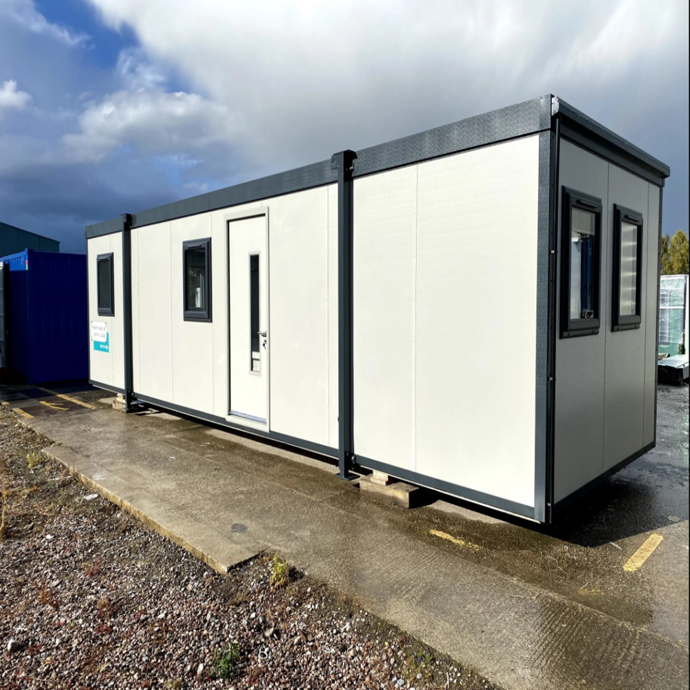 Portable Office Cabin - Color: Gray
