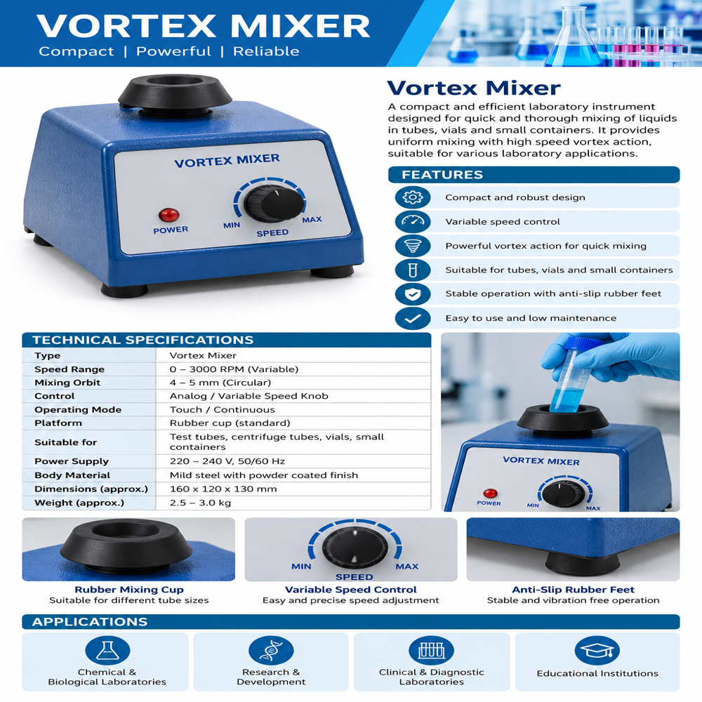 Laboratory Vortex Mixer