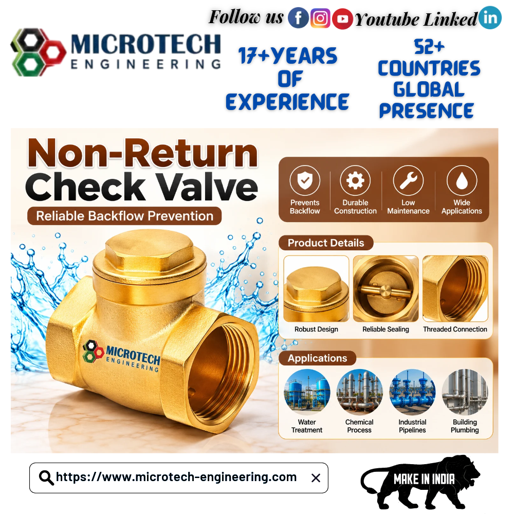 Non-Return Check Valve