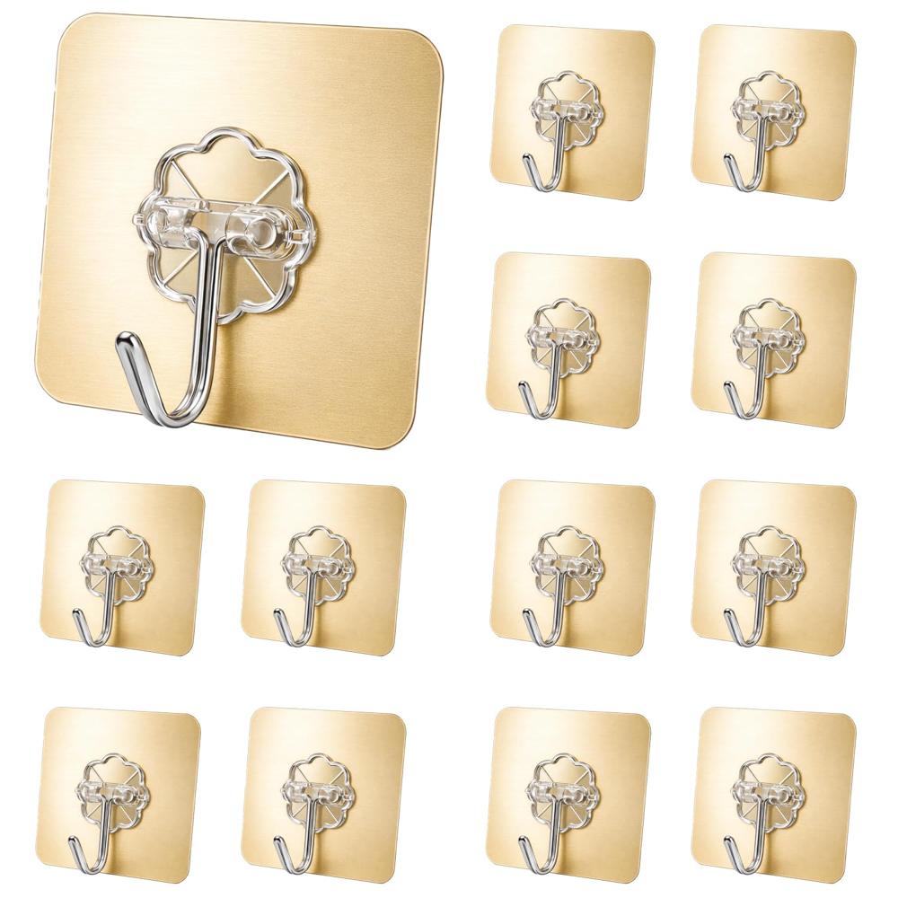 golden adhesive suction hanger sticker 7*7 0.40 mm SZ-1829