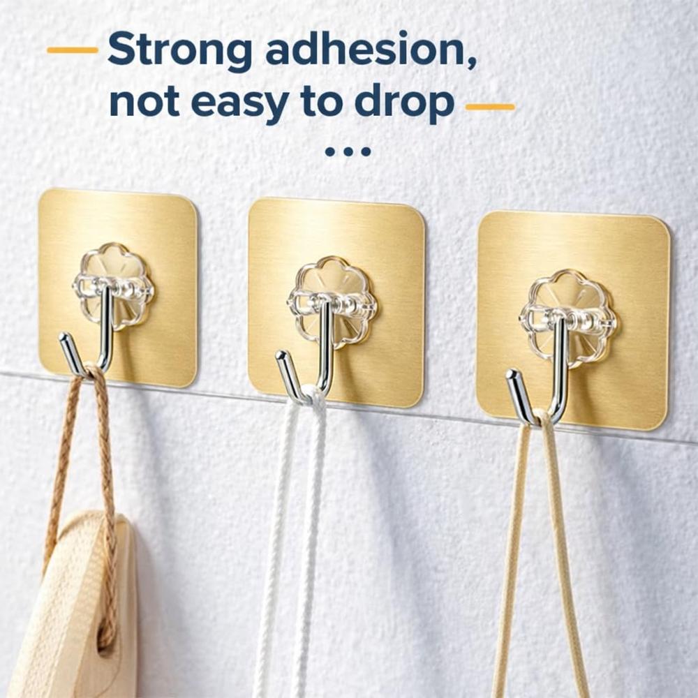 golden adhesive suction hanger sticker 7*7 0.40 mm SZ-1829