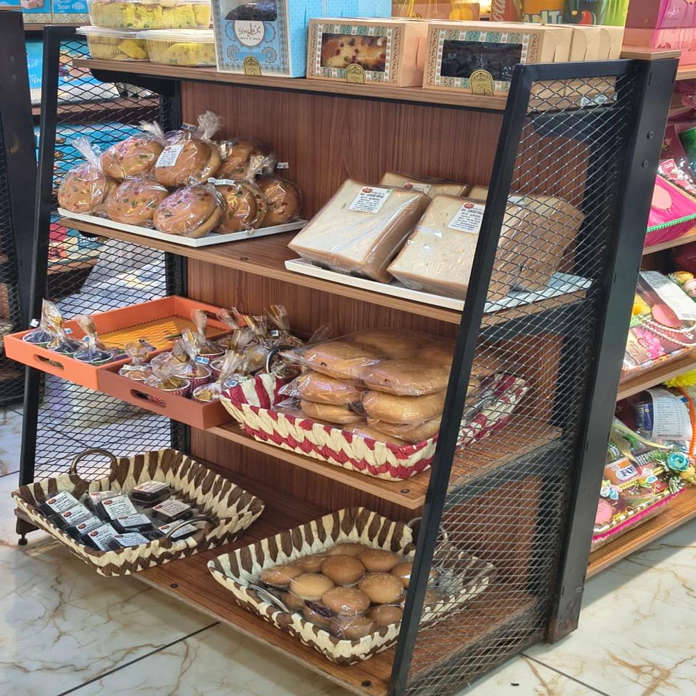 wooden Display Rack