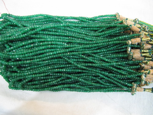 Dyed Emerald Beads