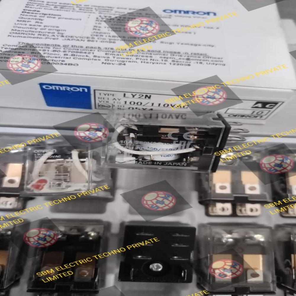 OMRON RELAY, LY2N 100/110VAC
