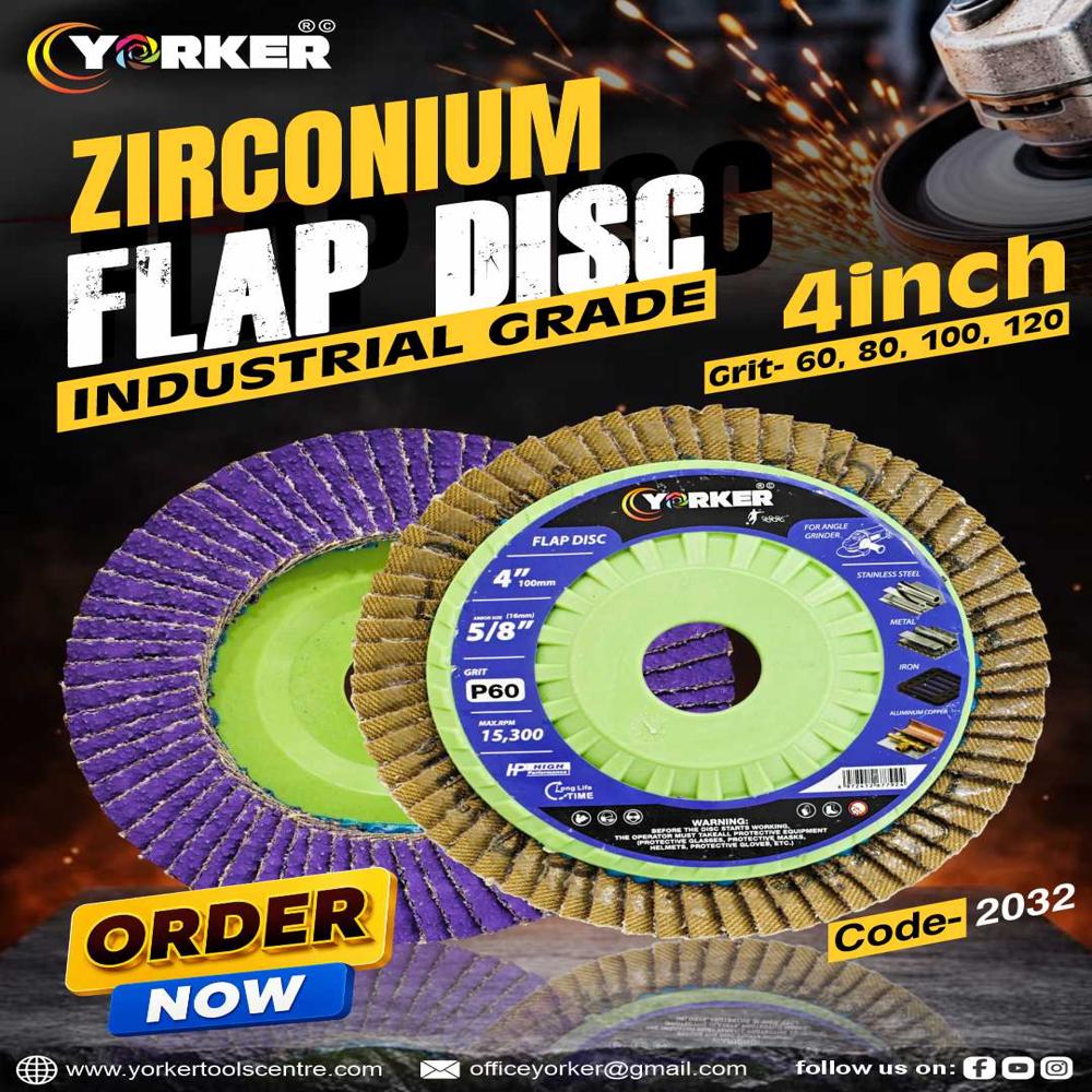 ZIRCONIUM YORKER FLAP DISC 4