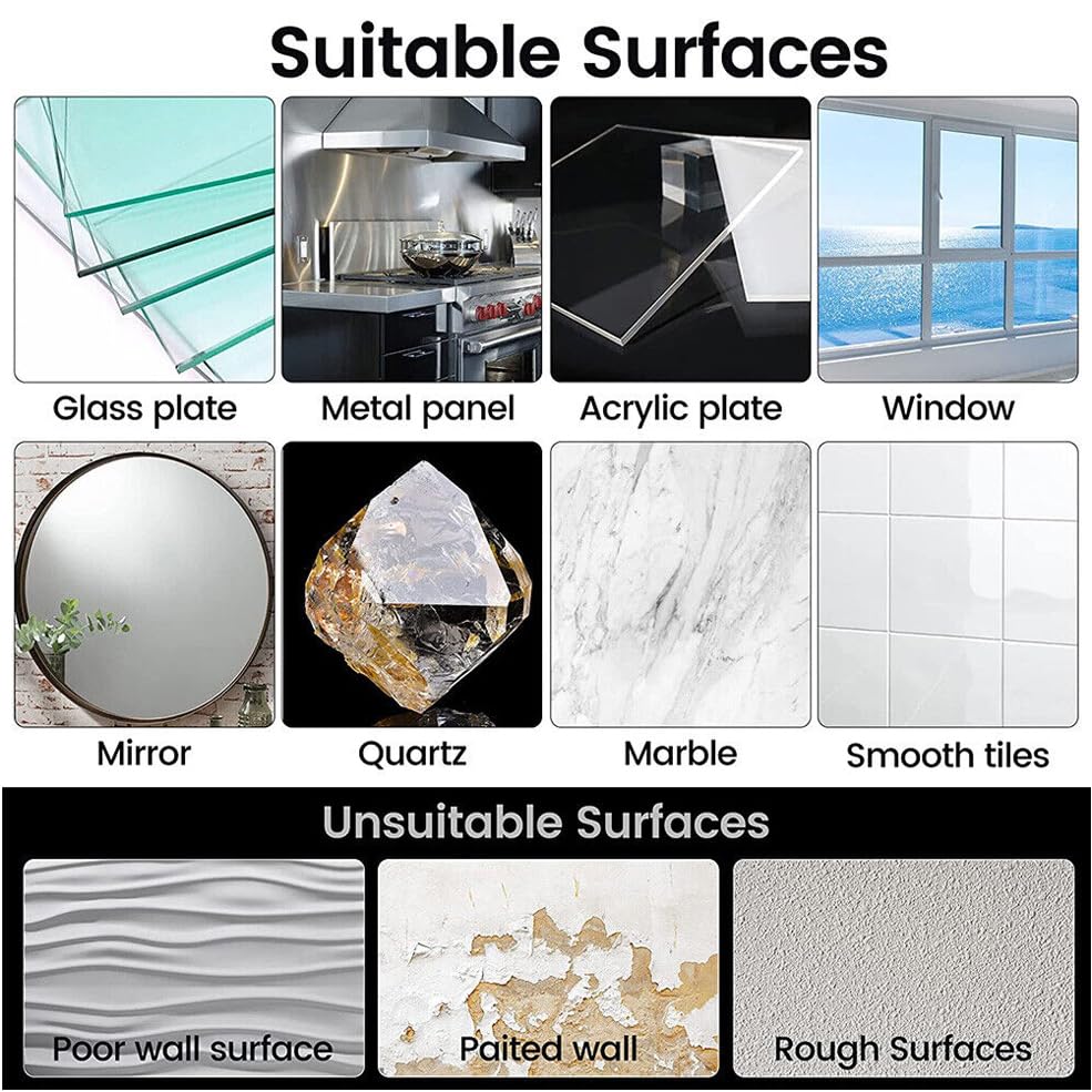7 X 7 Transparent Large Hook Sticker SZ-632