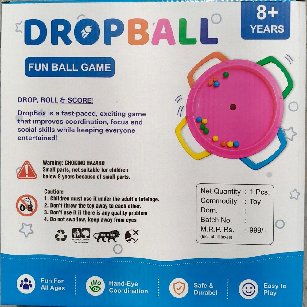 Drop Ball - Game Type: Board Game