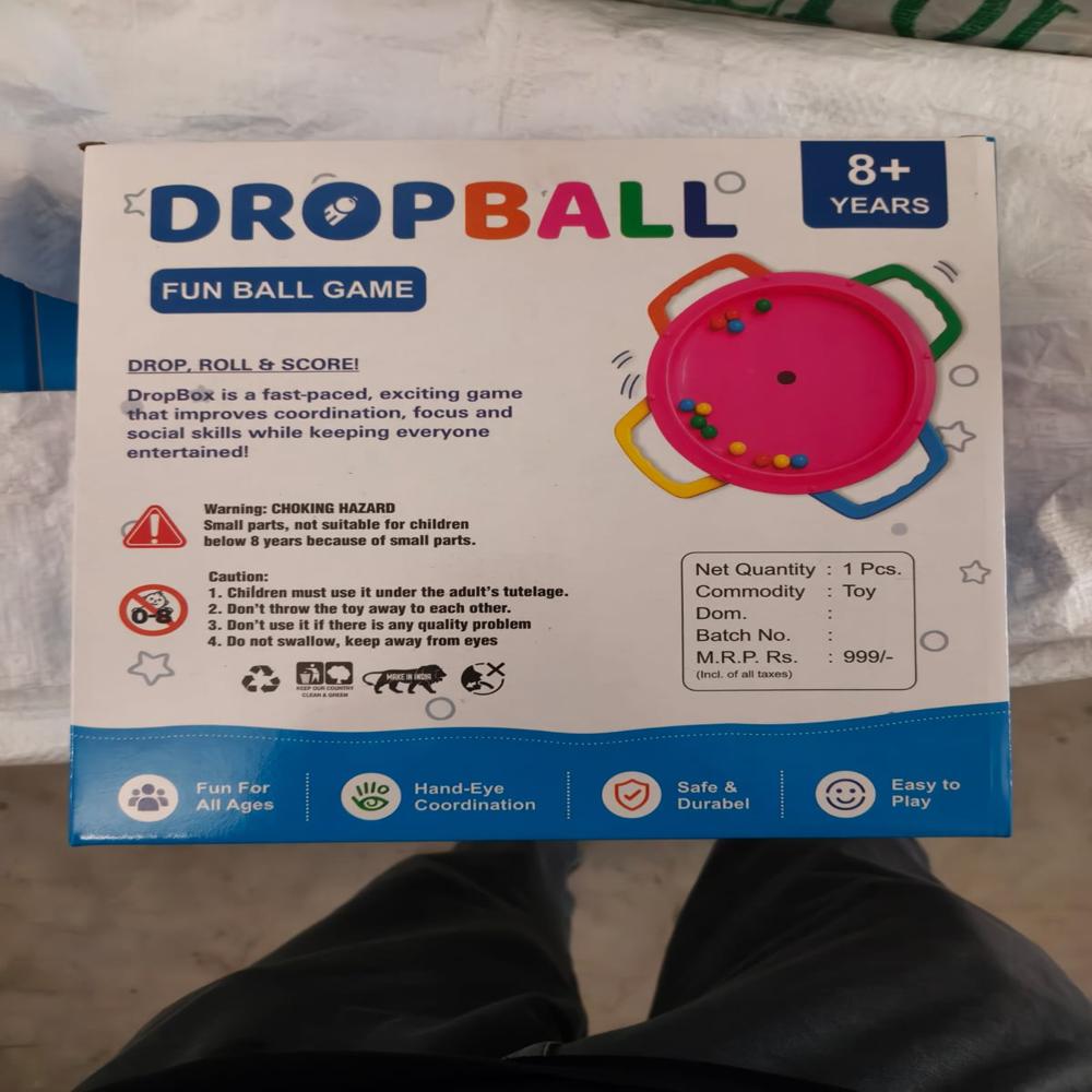 Drop Ball - Game Type: Board Game