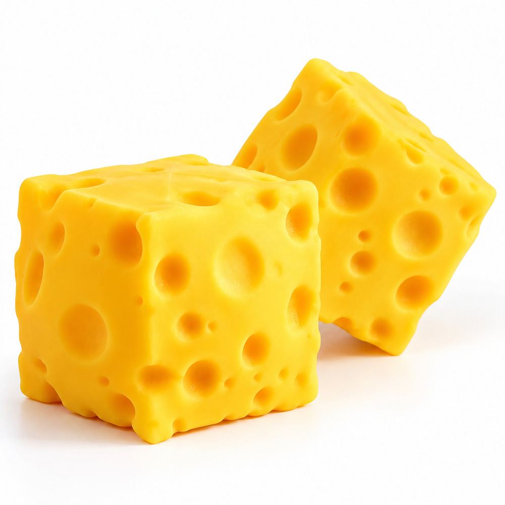 Cheese Cube Stress Relief Toy