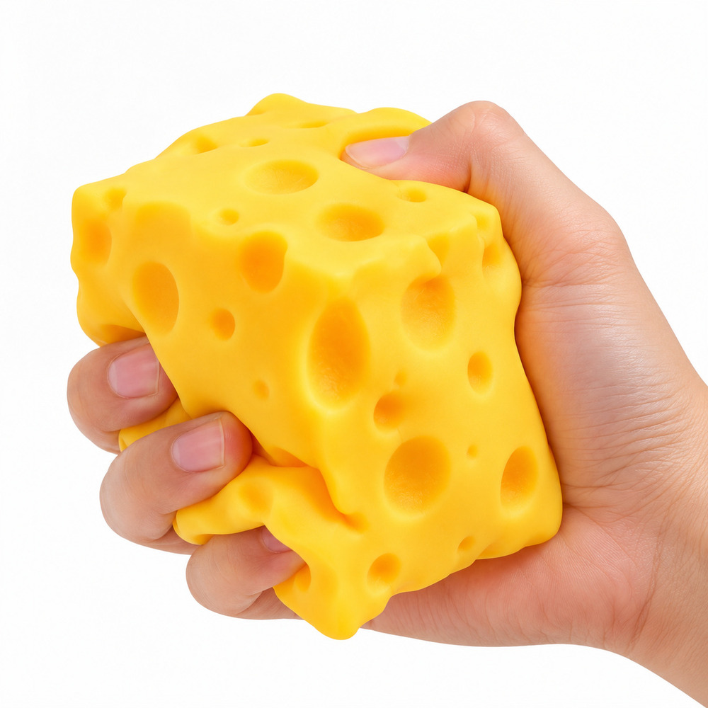 Cheese Squishy Cube