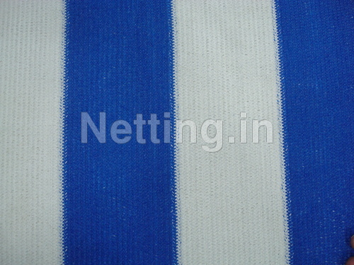 Mandap Decoration Net - Polyester, 100 cm Width x 50 Meters Length, Blue Color | Tear-Resistant, Breathable Design with 150 Thread Count and 2 mm Mesh Size