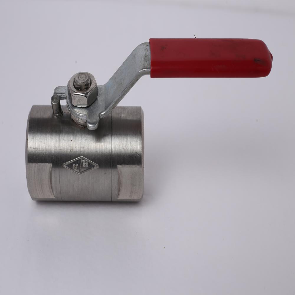 SS 316 single piece ball valve