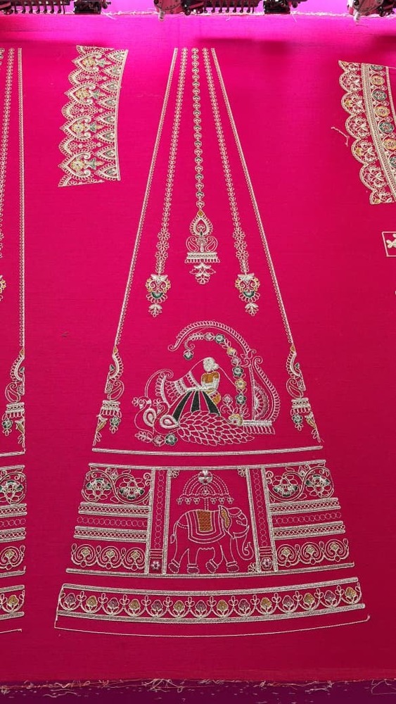 Embroidered Bridal Lehenga