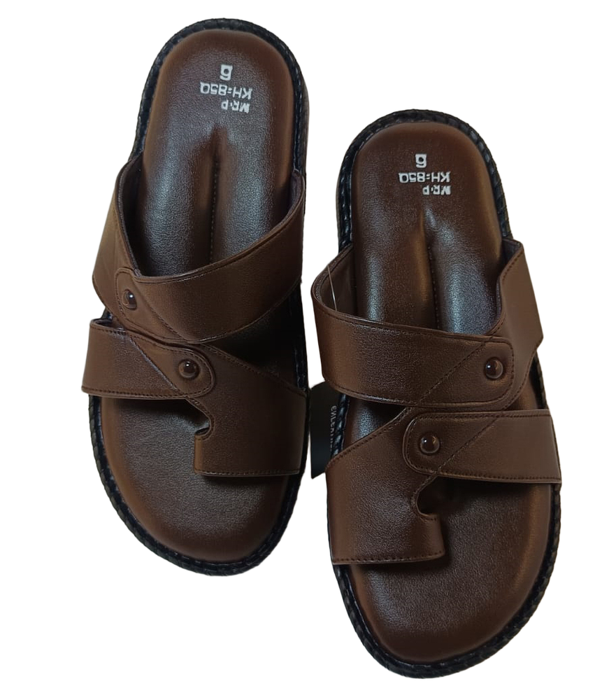 Mens Synthetic Slide Slipper
