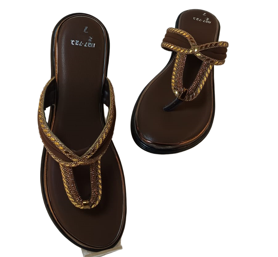 Ladies Slip On Wedge Slipper