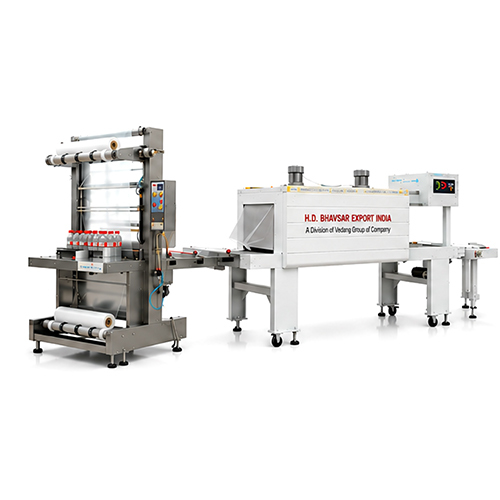 SPWS -6540 Or SP 5540 L Web Sealer And Shrink Machine