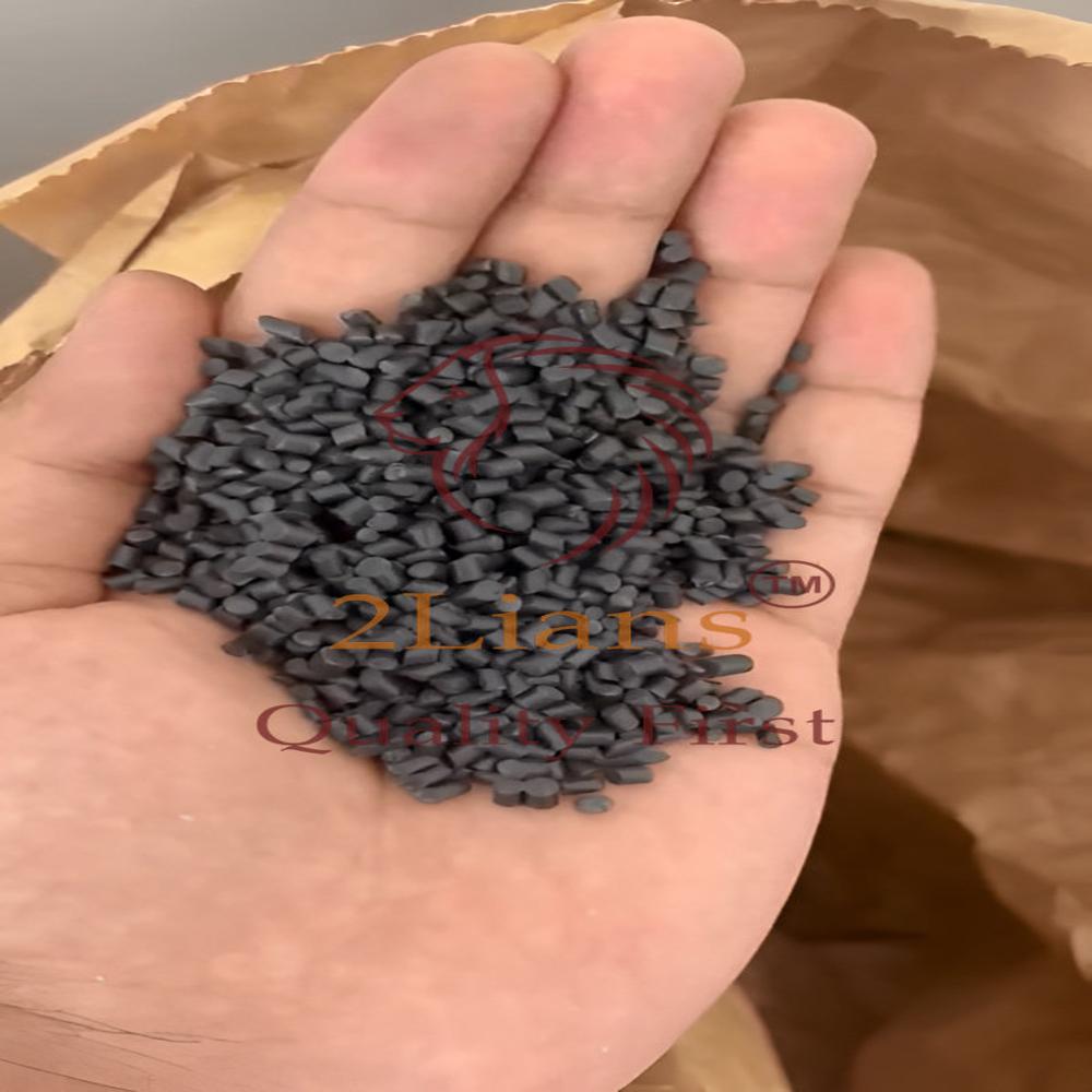 Soft Pvc Repro Pellets From Cable Black Color - Application: Mat Backing