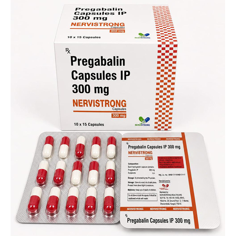 300 MG Pregabalin Capsules IP