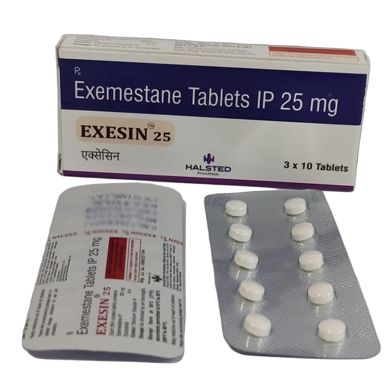 25 MG Exemestane Tablets IP
