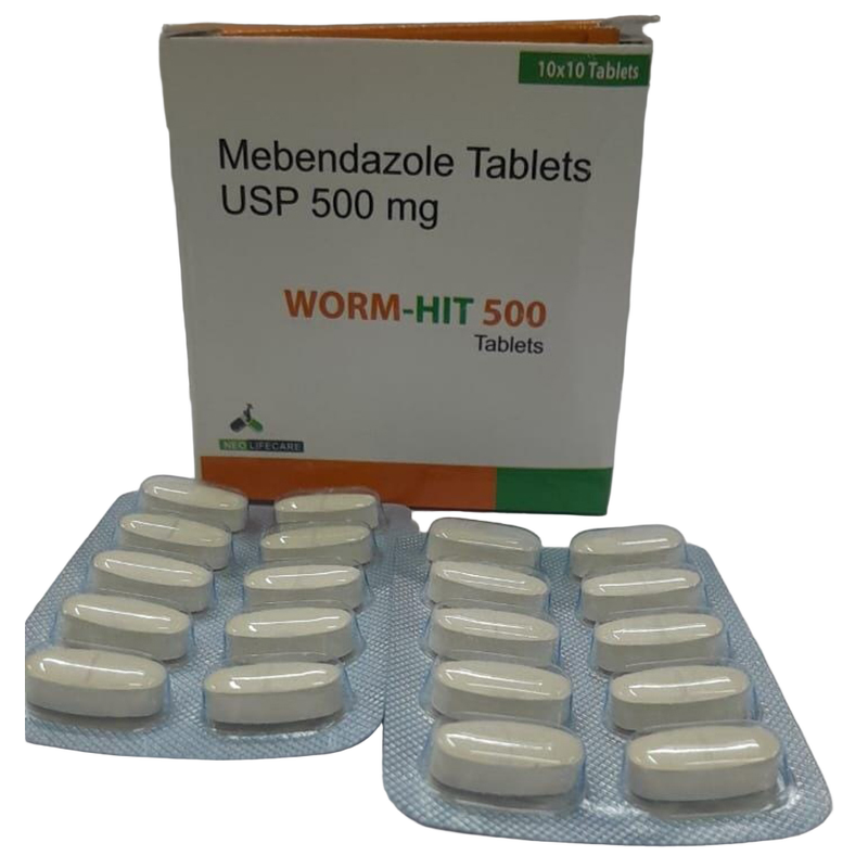 500 MG Mebendazole Tablets USP