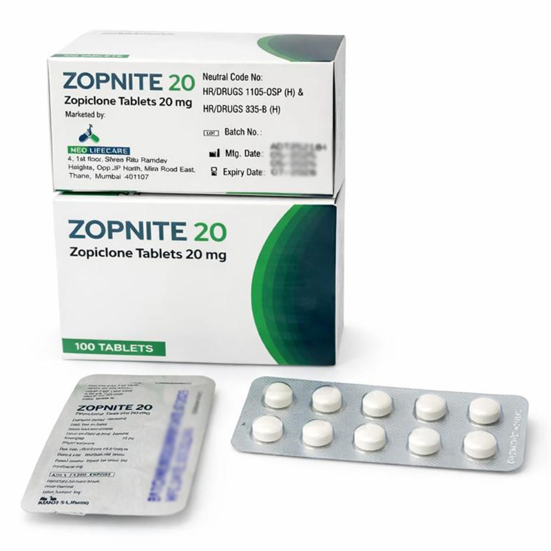 20 MG Zopiclone Tablets