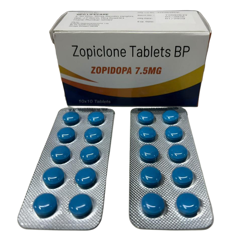 7.5 MG Zopiclone Tablets BP