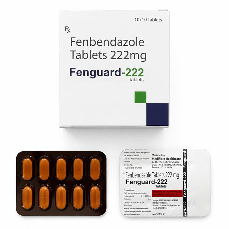 222 MG Fenbendazole Tablets